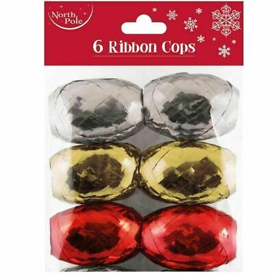 Pack Of 6 Ribbon Cops - Click Image to Close